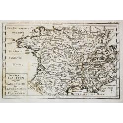 [Lot of 10 maps of France] Carte de l' Empire de Francais.Departements.