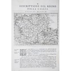 [Lot of 17 maps]   L' ISLE DE FRANCE Pariensis agri descriptio. Francois de la Hoeye fecit, Jean le Clerc excud.