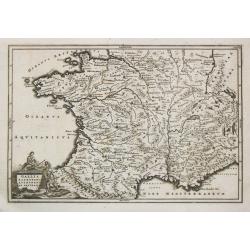 [Lot of 17 maps]   L' ISLE DE FRANCE Pariensis agri descriptio. Francois de la Hoeye fecit, Jean le Clerc excud.