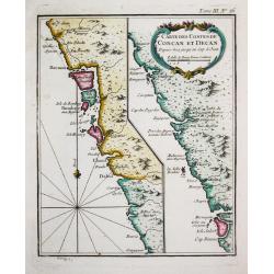 [Lot of 10 maps and prints  of Birma, Thailand and Malaysia.]