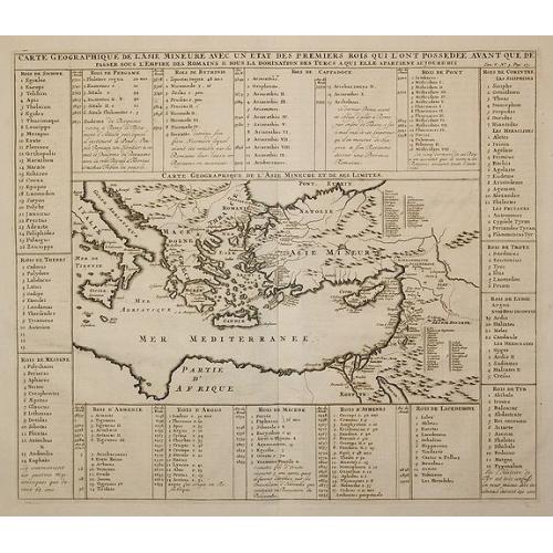 Old map image download for Carte Geographique de l'Asie Mineure ...