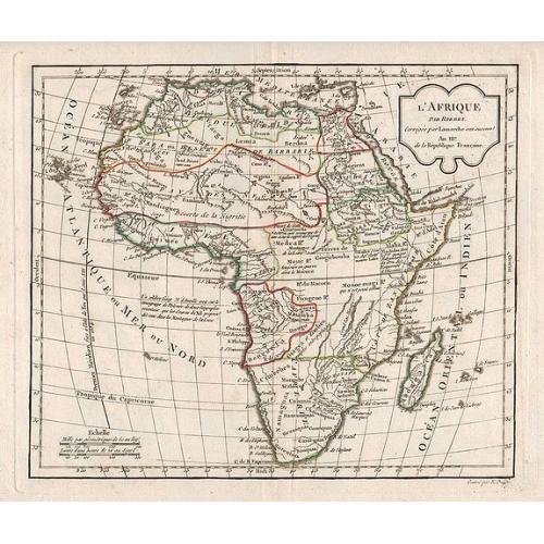 Old map image download for L\'Afrique.