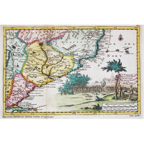 Old map image download for [lot of 5 maps/prints map of South America] Chili. Paraguay, Brésil, Amazones, et Pérou.