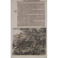 [Lot of 10 (2x maps / 8x views of Guyana)] d' Engleze Volksplanting in' t Amerikaans Gewest Gujana en Rio de Las Amazones. Door de Scheeps-Togt van Charles Leig Begonnen.