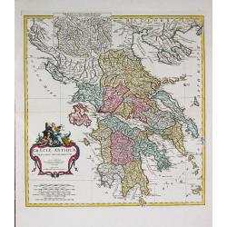 [Lot of 5 maps of Greece]. Candia olim Creta.