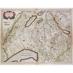 [Lot of 3 maps] Carte de la Souveraineté de NEUCHATEL et VALLANGIN.   Plus Mercator's and Blaeu's maps of the Wiflispurgergou]