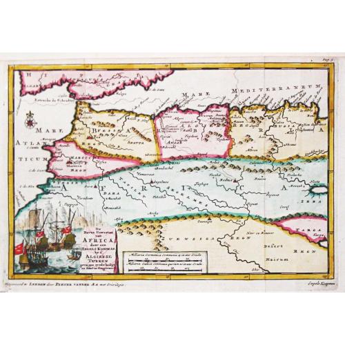 Old map image download for [Lot of 10 maps] In Notitiam Eclesiasticam Africae Tabula Geogrphica.