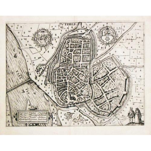 Old map image download for [Lot of 10 maps/plans] Hollandia Comitatus.