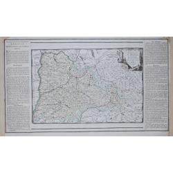 [Lot of 6 maps of southern France] Le Gouvernement General de Dauphine, Divise en Haut et Bas.