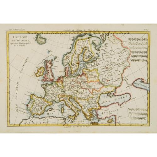 Old map image download for L'Europe.