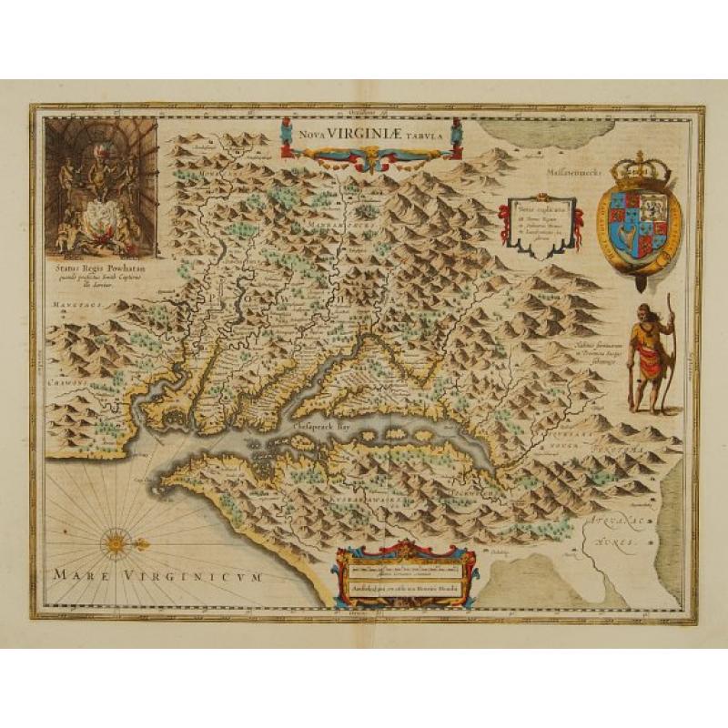 Nova Virginiae Tabula.