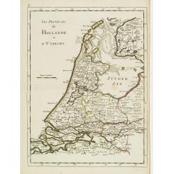 Les Provinces de Hollande et d'Utrecht.