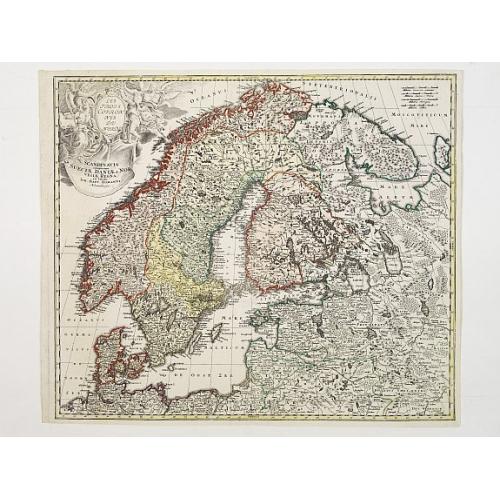 Old map image download for Scandinavia complectens Sueciae, Daniae & Norvegia..