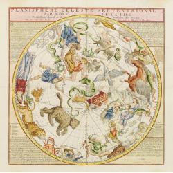 Planisphere celeste Septentrional. . . [together with] Planisphere celeste Meridinale. . .