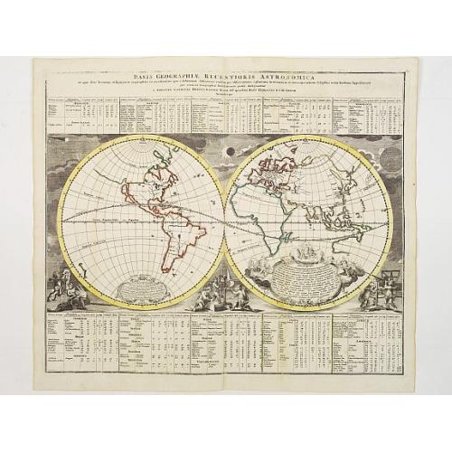 Old map image download for Basis Geographiae recentioris astronomica..