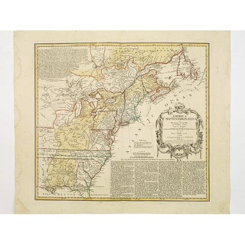 Old map image download for America Septentrionalis a Domino d'Anville..