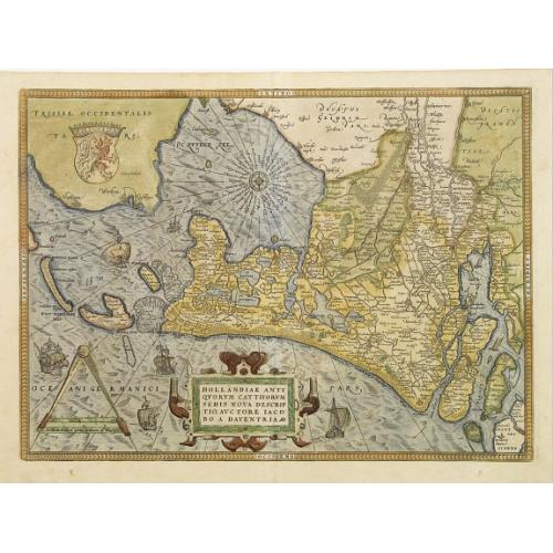 Old map image download for Hollandiae Antiquorum Catthorum..