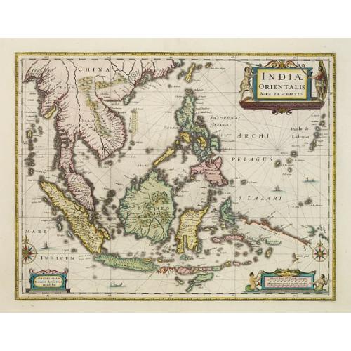 Old map image download for Indiae Orientalis nova descriptio.