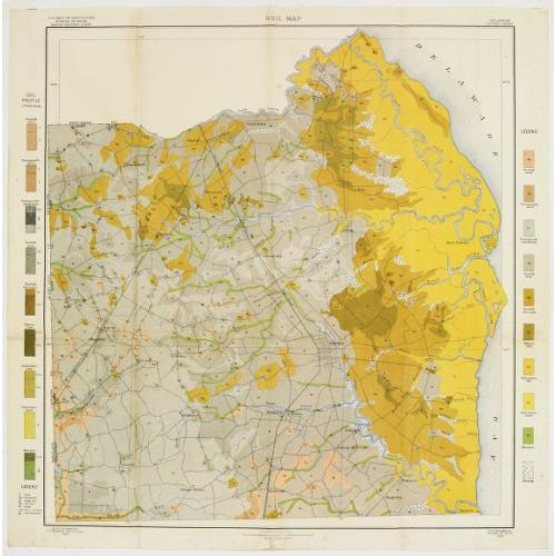 Old map image download for Soil map - Delaware, Dover sheet.