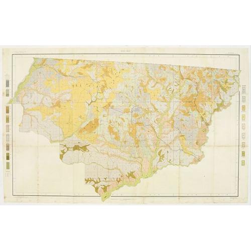 Old map image download for Soil map - Florida, Gadsden County sheet.