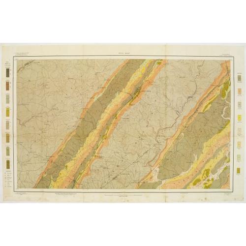 Old map image download for Soil map - Alabama, Fort Payne sheet.