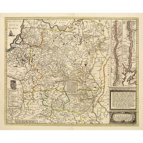 Old map image download for Magni Ducatus Lithuaniae..