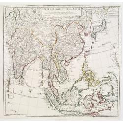 Carte des Indes et de la Chine..