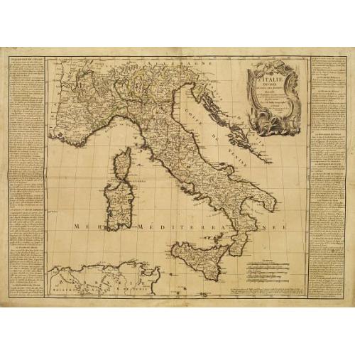 Old map image download for L'Italie Divisée en tous ses Estats..