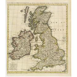 Les Isles Britanniques par Mr. De L'Isle. Geographe du Roy &c.