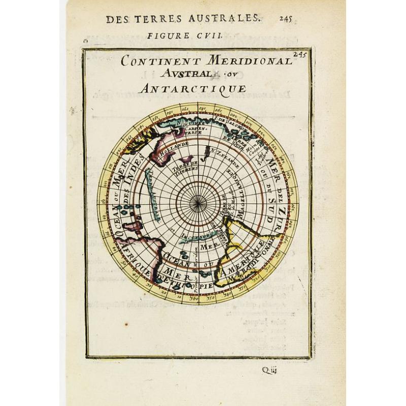 Continent Meridional Austral ou Antarctique.