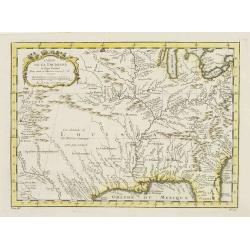 Image download for Carte de la Louisiane et pays Voisins.