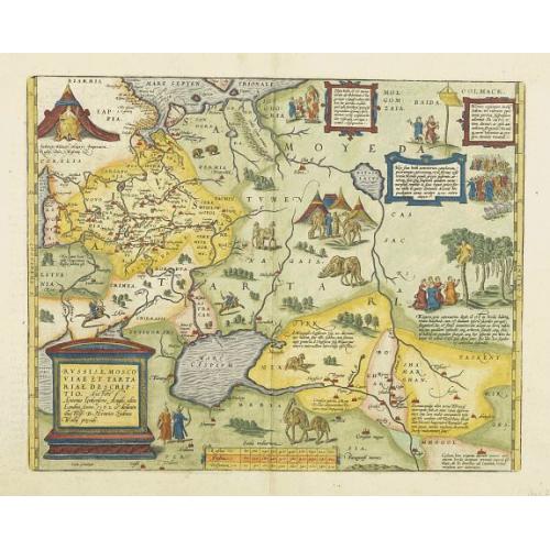 Old map image download for Russiae, Moscoviae et Tartariae Descriptio.