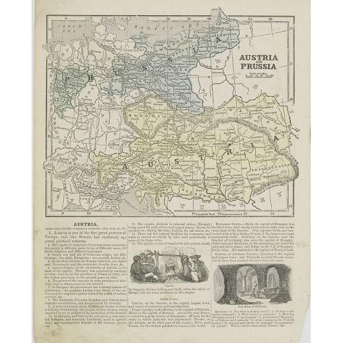 Old map image download for Austria and Prussia.