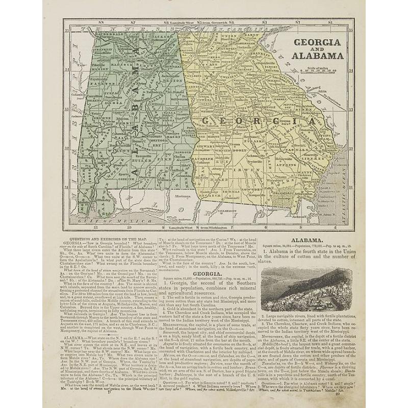 Georgia and Alabama.