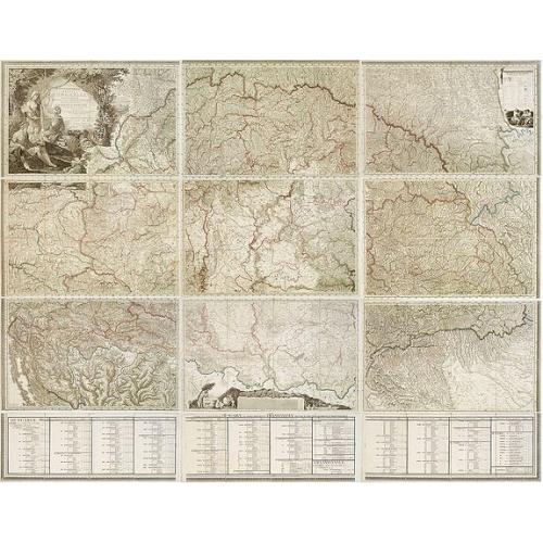 Old map image download for Mappa Generalis regni Hungariae partiumque adnexarum Croatiae, Slavoniae et Confiniorum Militarium Magni item PrincipatusTransylvaniae geometricis partium dimensionibus, recentissimisque astronomicis observationibus. . .