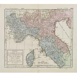 Partie de l'empire français Royaume d'Italie, Toscane Etat du St. Siege Isle de Corse. . .