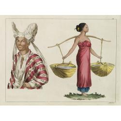 [ A man and woman from Timor ].