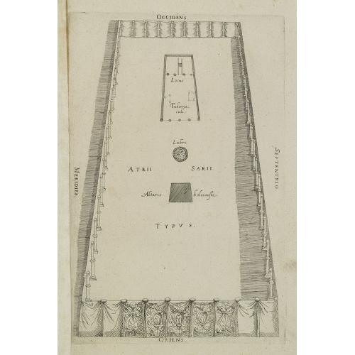 Old map image download for [Closeup plan of the structure of a tabernacle].