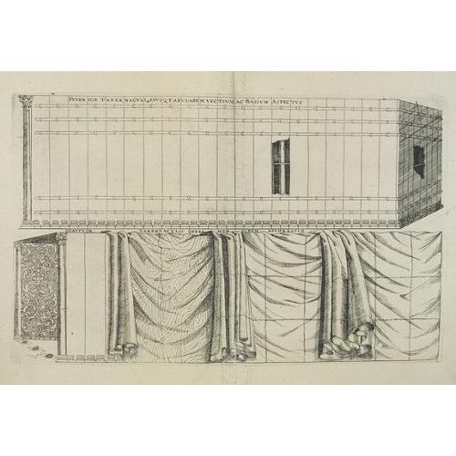 Old map image download for Exterior Tabernaculi eiusqtabularum vectium ac basium aspectus / Coverings of the tabernacle.