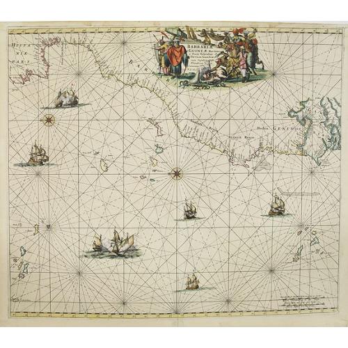 Old map image download for Barbariae et Guineae Maritimi. . .