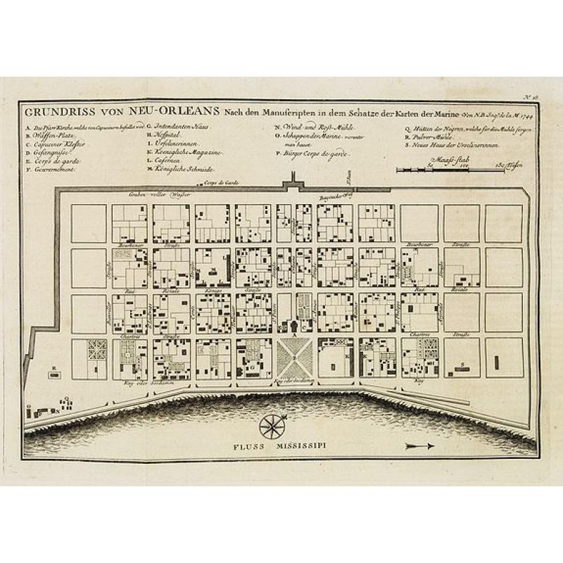 Grundriss von Neu-Orleans. . . N°18.