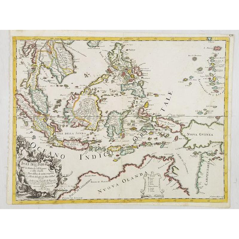 Isole dell 'India cioè le Molucche le Filippine e della Sonda . . . [East Indies].