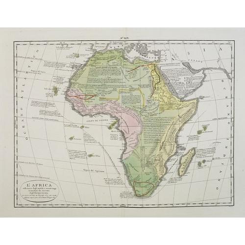 Old map image download for L'Africa. . .