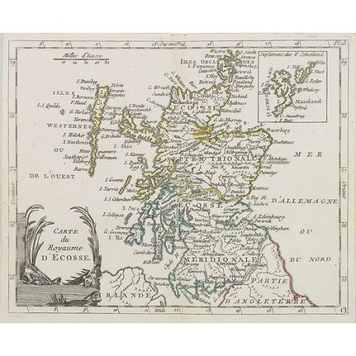 Old map image download for Carte du Royaume d' Ecosse . . .