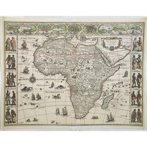 Old map image download for Africae nova descriptio.