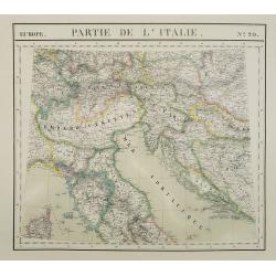 Europe. Partie de la Italie. N°20.