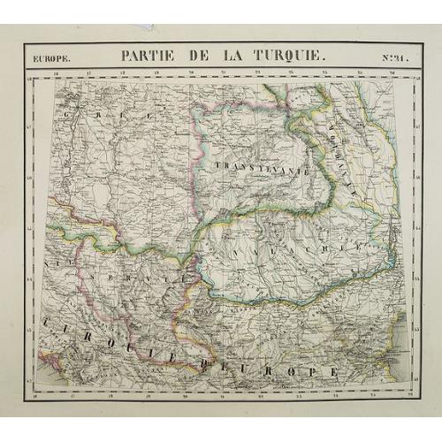 Old map image download for Europe. Partie de la Turquie. N°21.