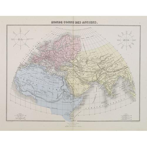 Old map image download for Monde Connu des Anciens.