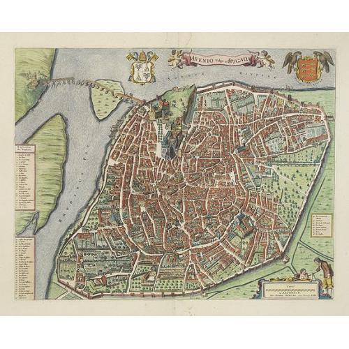 Old map image download for AVENIO Vulgo AVIGNON.