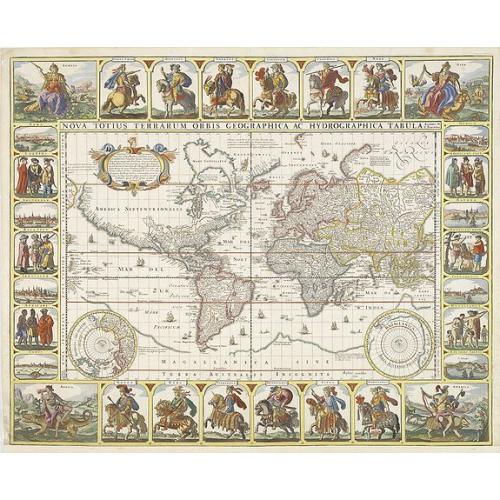 Old map image download for Nova Totius Terrarum Orbis Geographica. . .